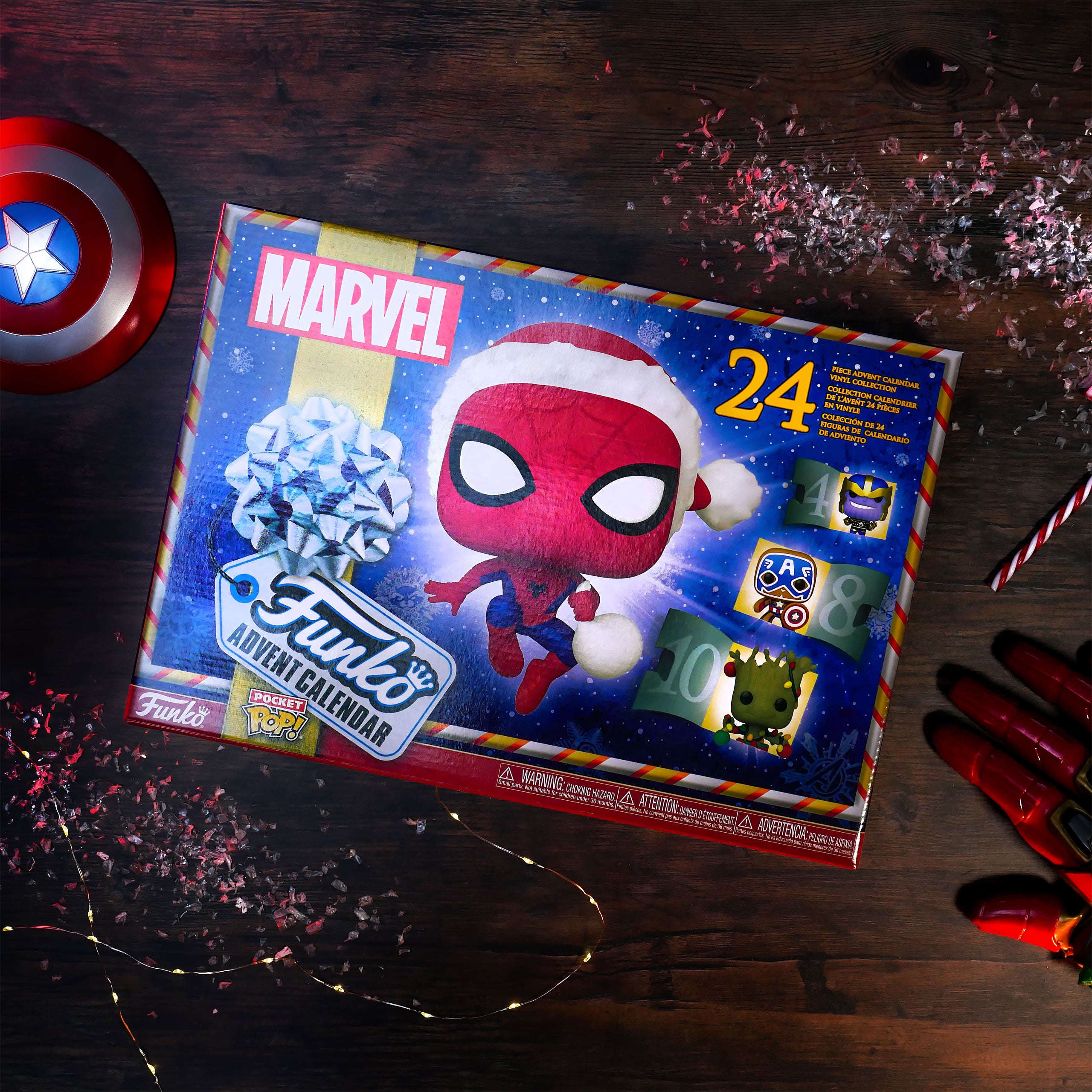Productafbeelding Marvel - Holiday Funko Pop Adventskalender