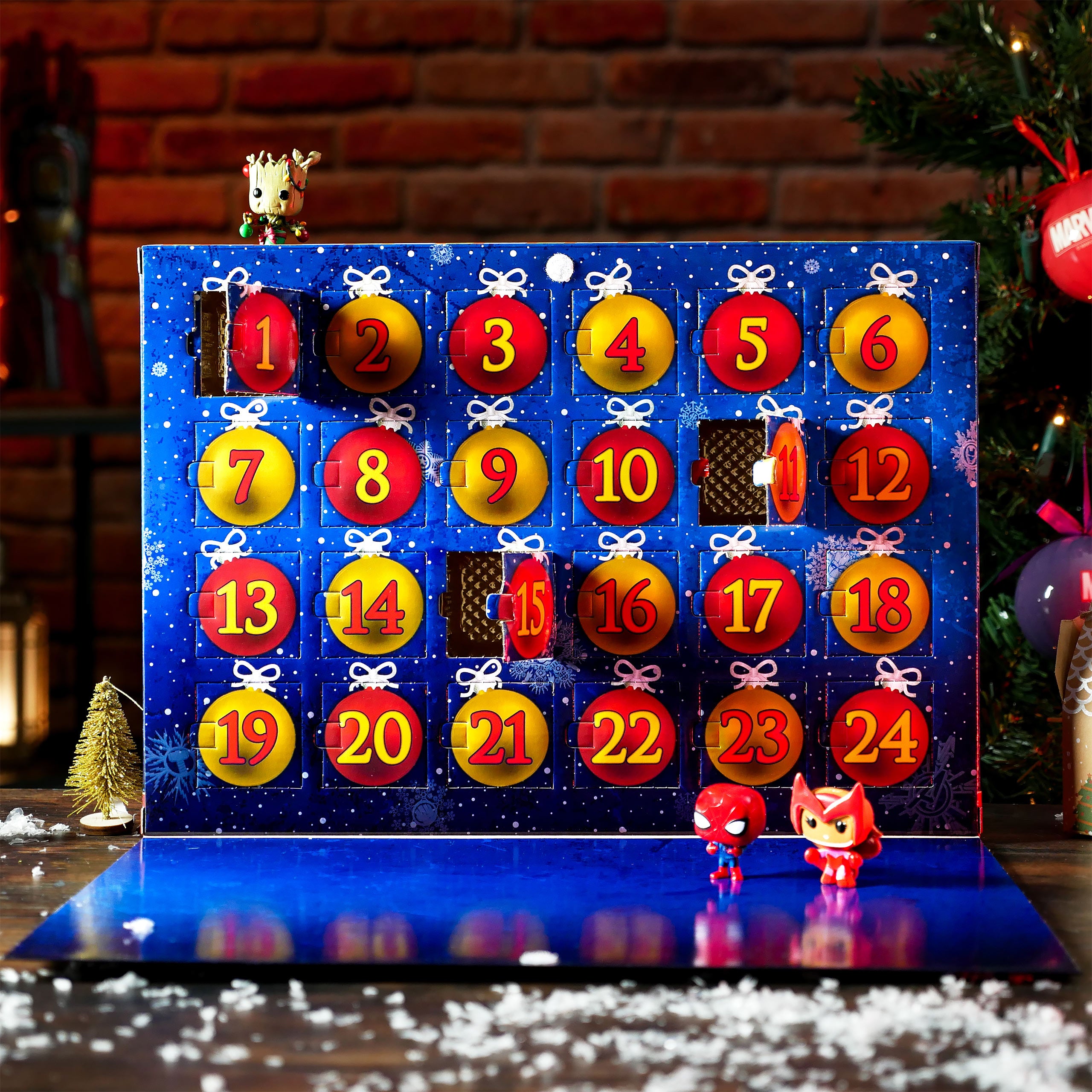 Productafbeelding Marvel - Holiday Funko Pop Adventskalender