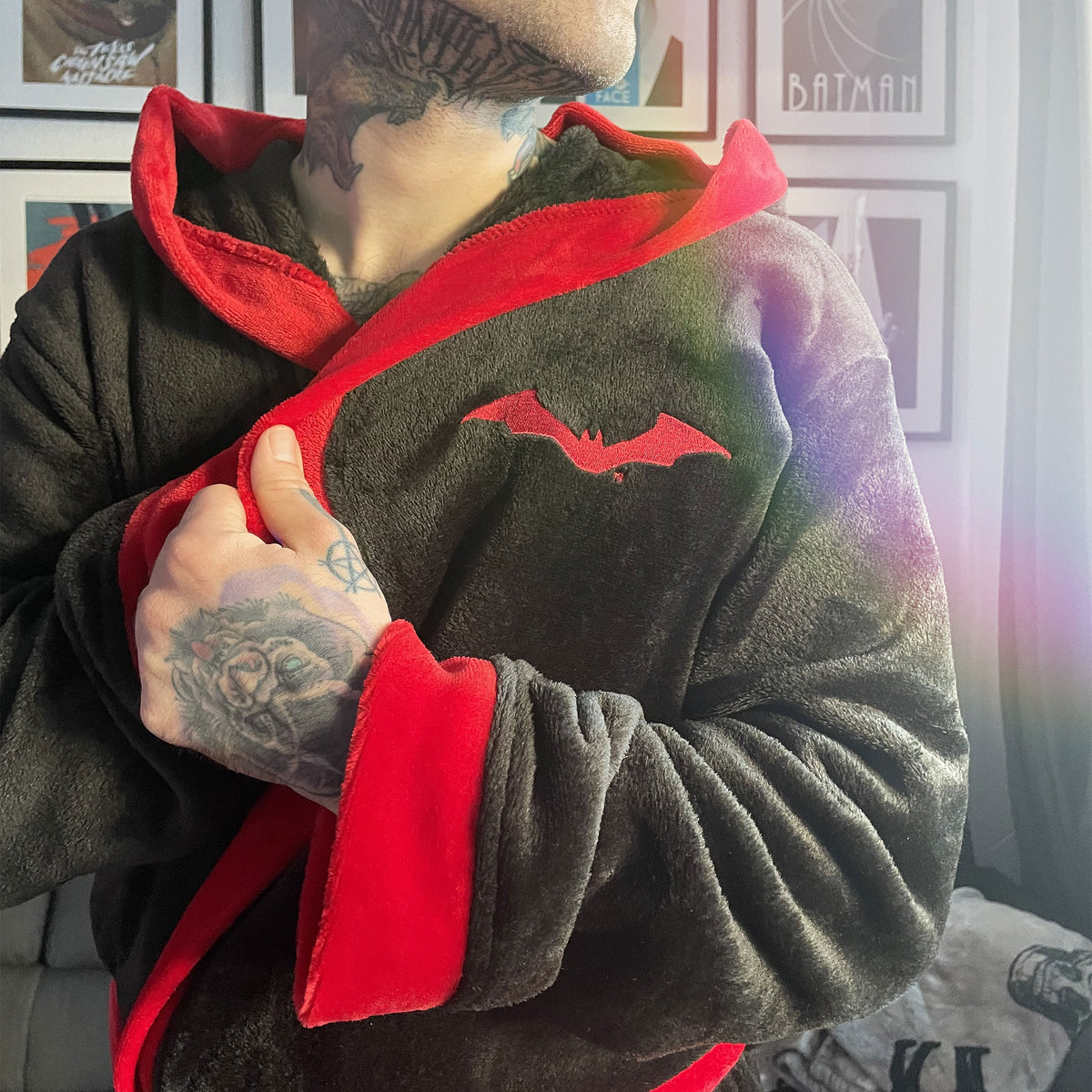 Productafbeelding The Batman - Logo Badjas