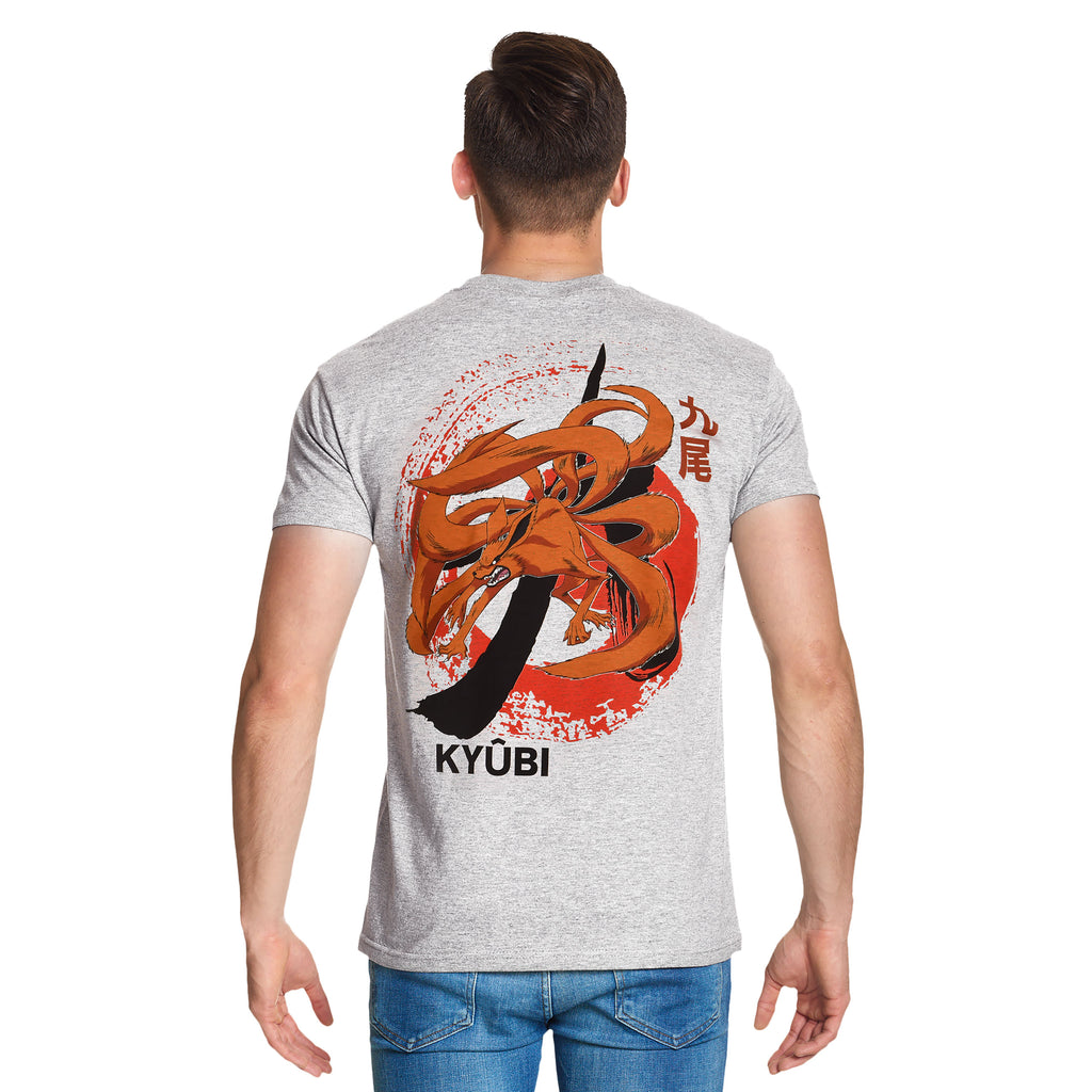 Productafbeelding Naruto - Kyūbi T-Shirt Grijs