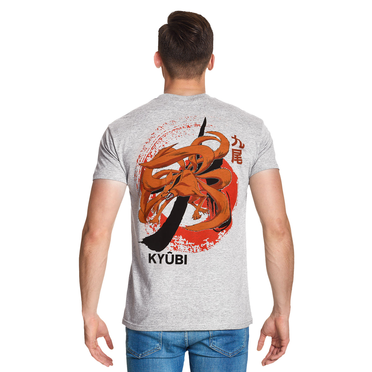 Productafbeelding Naruto - Kyūbi T-Shirt Grijs