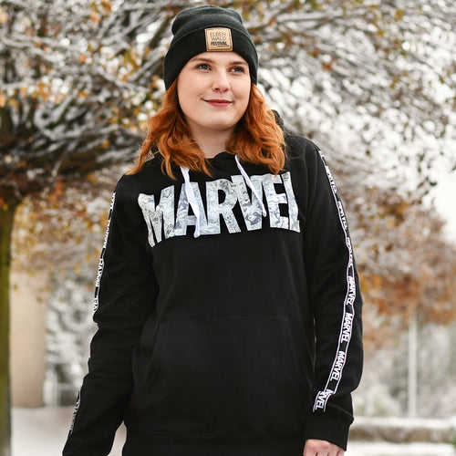 Productafbeelding Marvel - Comic Logo Hoodie Zwart