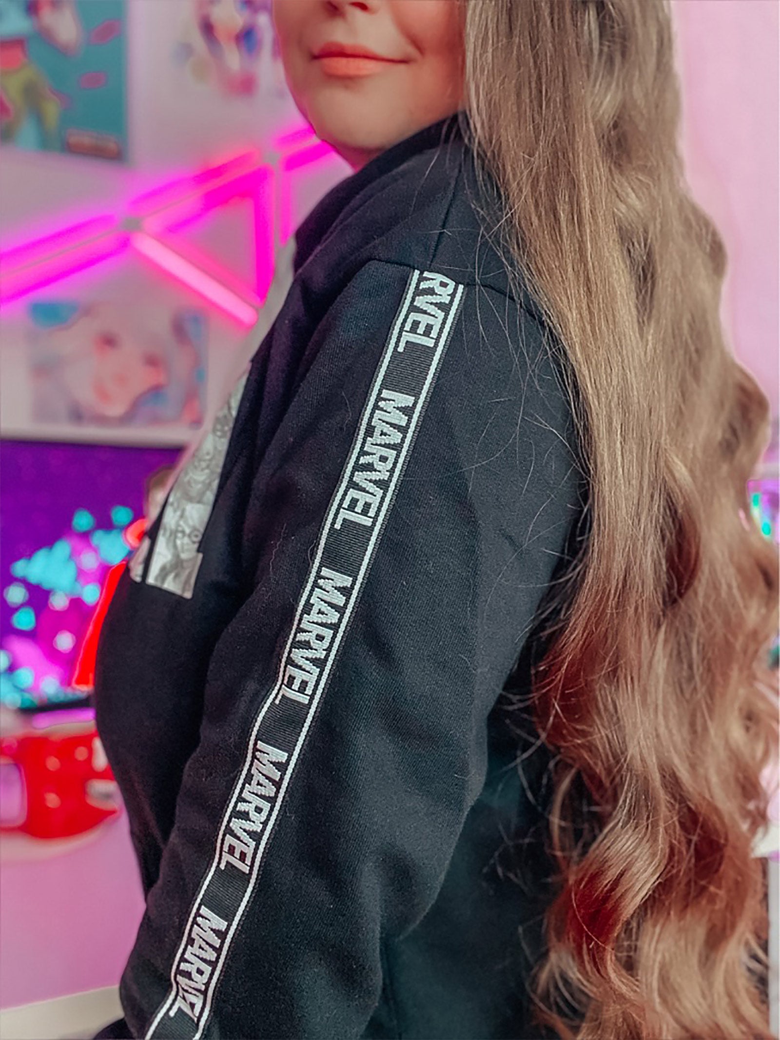 Product image Marvel - Comic Logo Hoodie Black