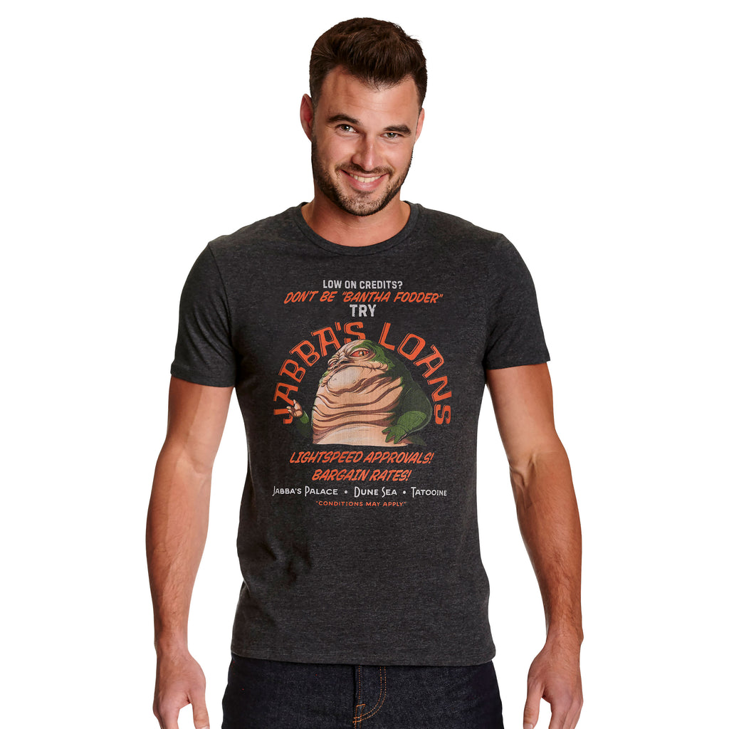 Productafbeelding Star Wars - Jabba's Loans T-Shirt grijs