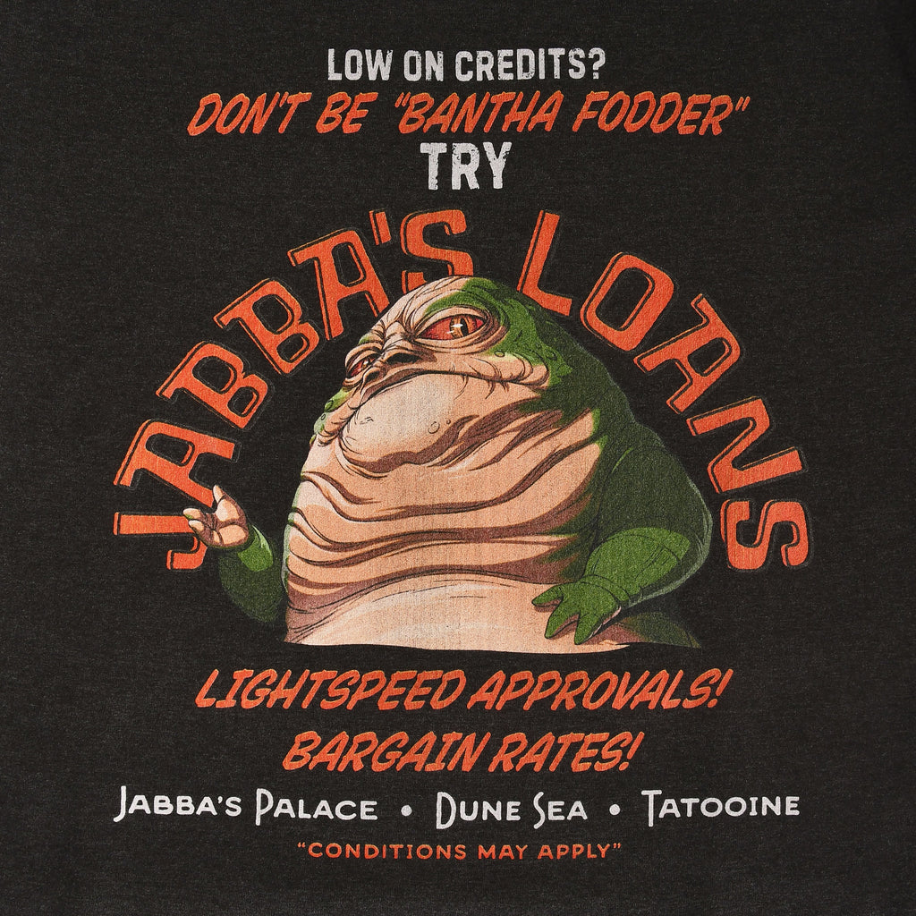Productafbeelding Star Wars - Jabba's Loans T-Shirt grijs