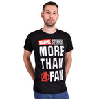 Productafbeelding Marvel - Meer Dan Een Fan T-Shirt zwart