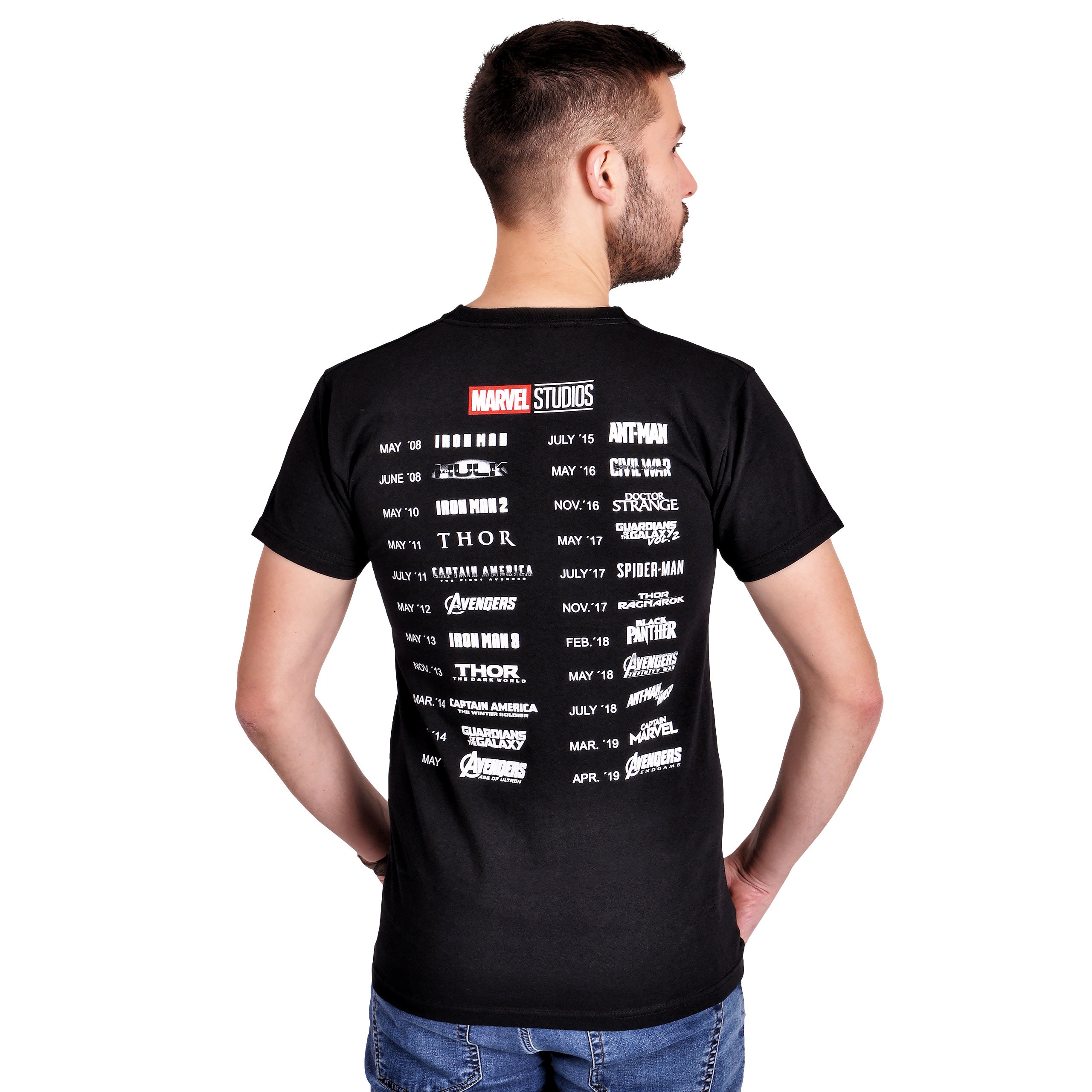Productafbeelding Marvel - Meer Dan Een Fan T-Shirt zwart