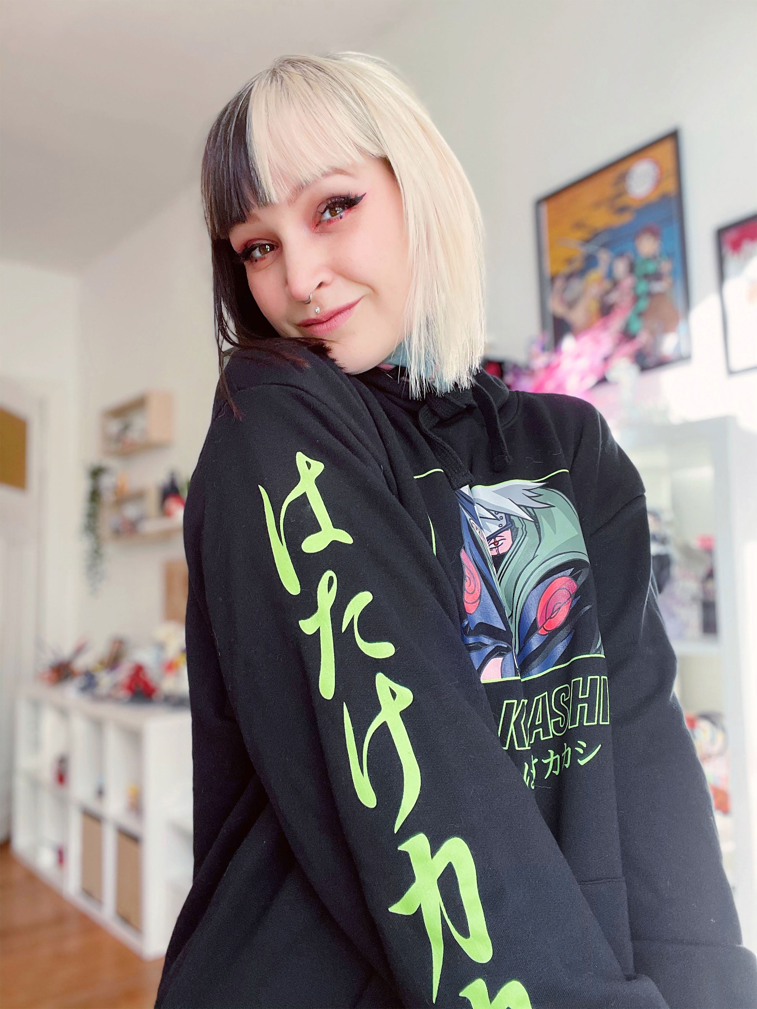 Productafbeelding Naruto - Kakashi Raikiri Hoodie Zwart