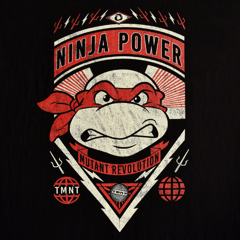 Productafbeelding Teenage Mutant Ninja Turtles - Ninja Power T-Shirt zwart