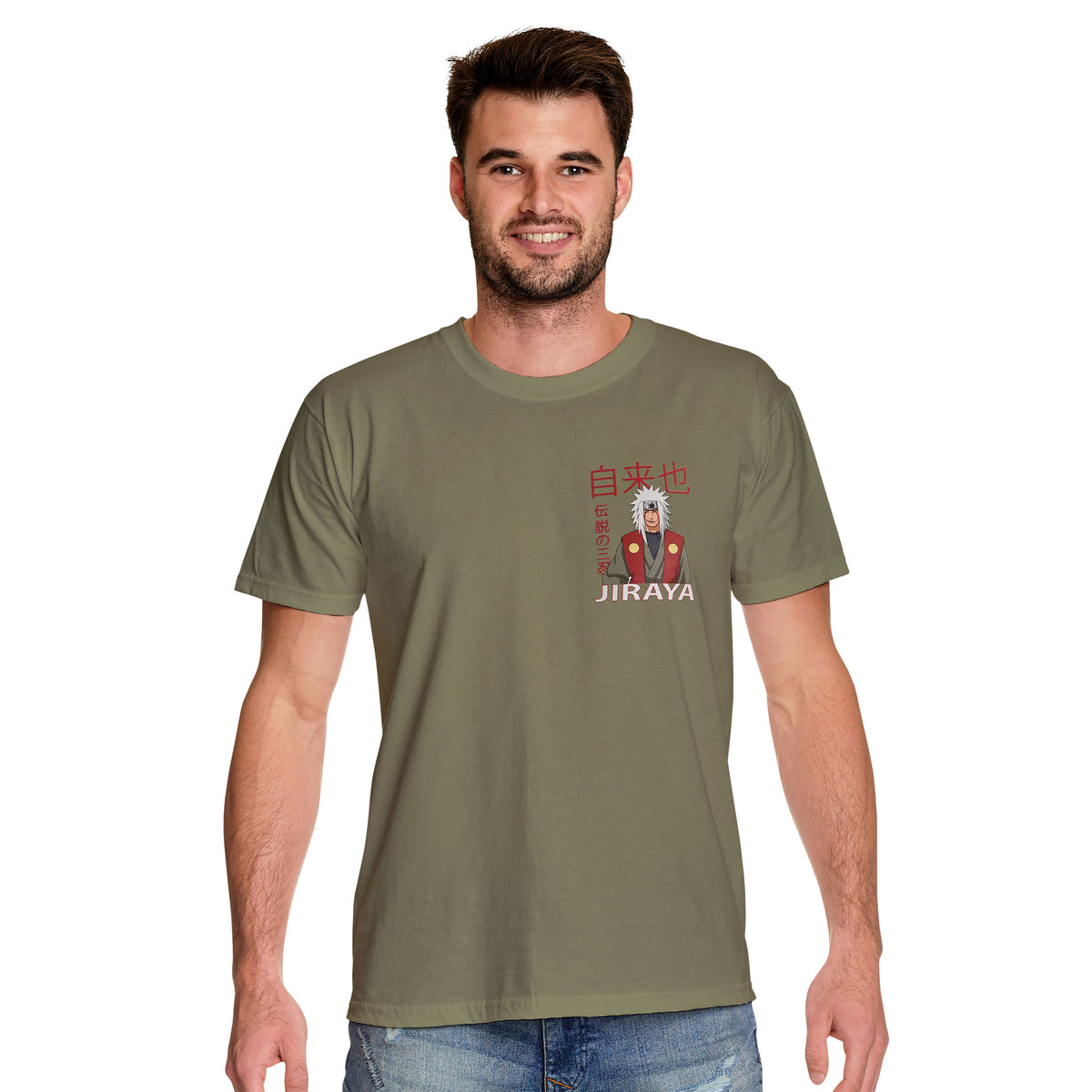 Productafbeelding Naruto - Jiraya T-shirt groen