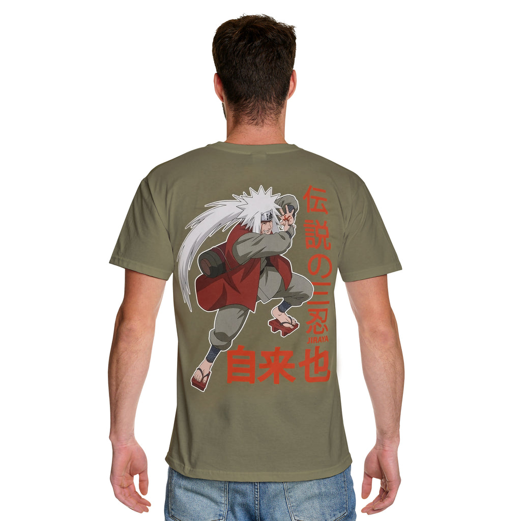 Productafbeelding Naruto - Jiraya T-shirt groen