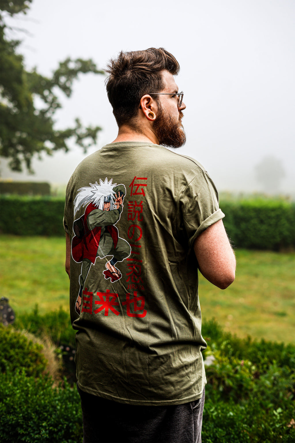 Productafbeelding Naruto - Jiraya T-shirt groen