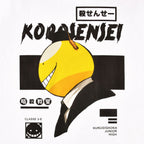 Productafbeelding Assassination Classroom - Koro-Sensei T-shirt wit