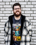 Productafbeelding The Mandalorian Characters T-Shirt grijs - Star Wars