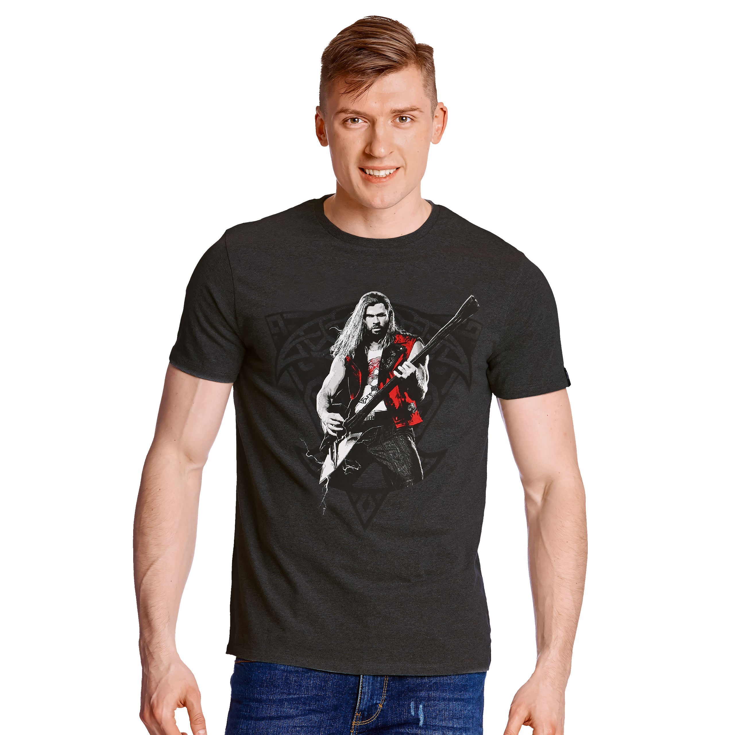 Productafbeelding Thor: Love and Thunder - Personage T-shirt grijs