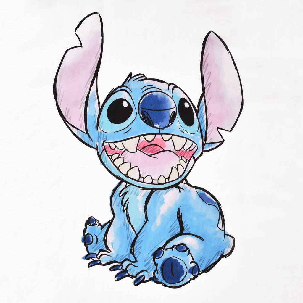 Productafbeelding Lilo & Stitch - Stitch wit T-shirt