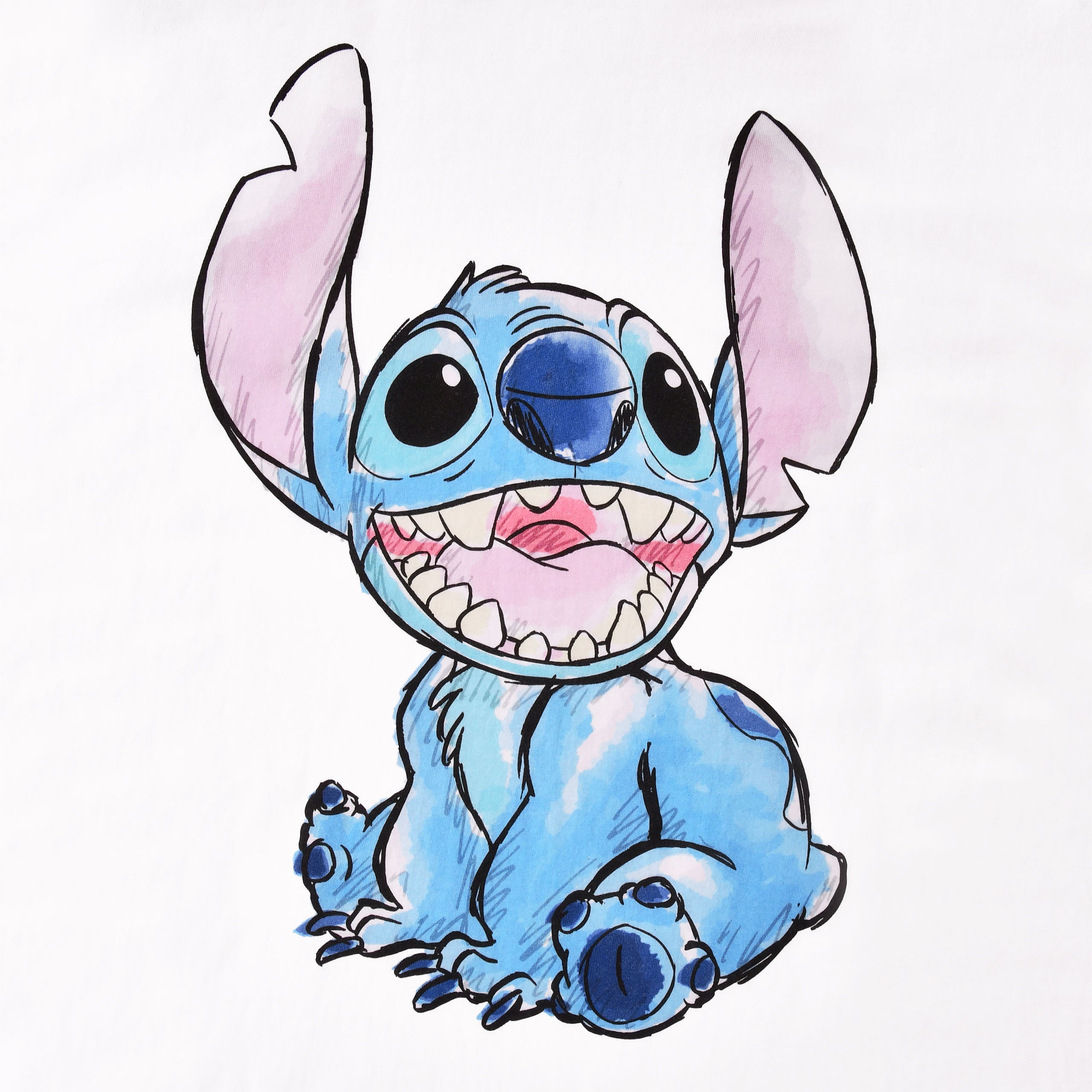 Productafbeelding Lilo & Stitch - Stitch wit T-shirt