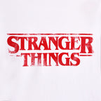 Productafbeelding Stranger Things - Distressed Logo Crop Top wit