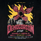 Productafbeelding Stranger Things - Demogorgon Live Poster T-Shirt Zwart
