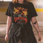 Productafbeelding Stranger Things - Demogorgon Live Poster T-Shirt Zwart