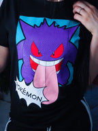 Productafbeelding Pokemon - Gengar T-Shirt Zwart