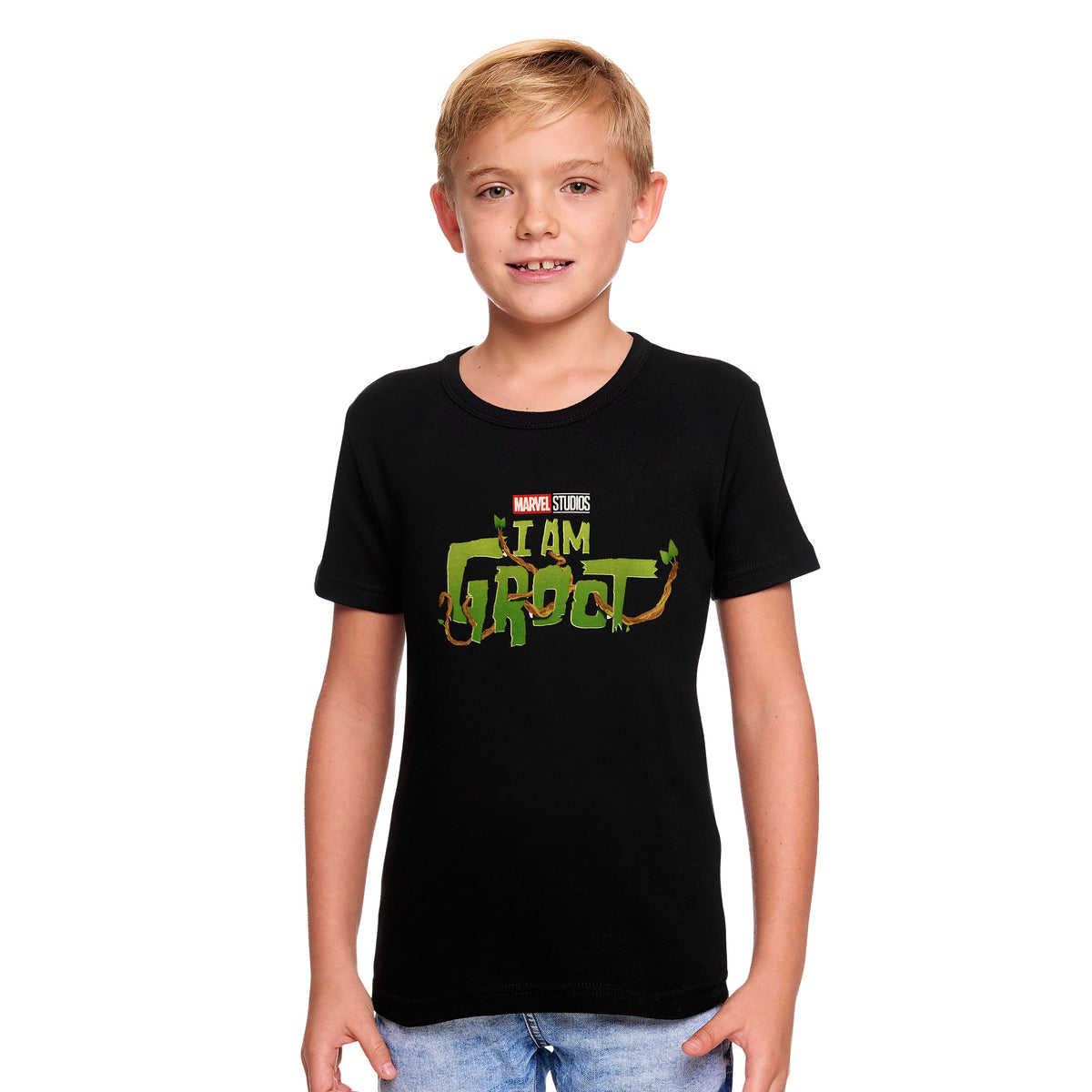 Productafbeelding Guardians of the Galaxy - I Am Groot T-Shirt Kinderen zwart