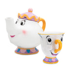 Productafbeelding Beauty and the Beast - Mevrouw Tuit en Barstje Theeset