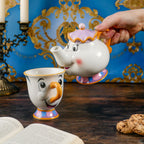 Productafbeelding Beauty and the Beast - Mevrouw Tuit en Barstje Theeset
