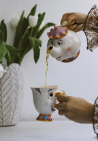 Productafbeelding Beauty and the Beast - Mevrouw Tuit en Barstje Theeset