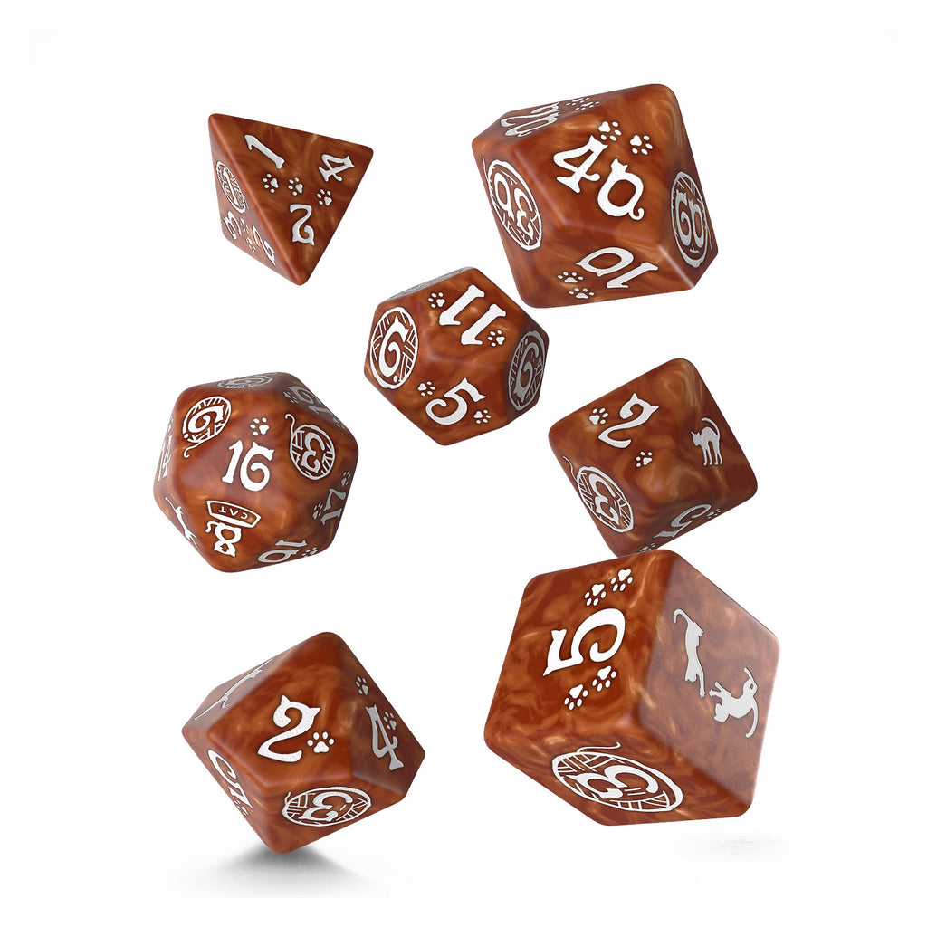 Productafbeelding Cats - Muffin RPG Dobbelstenen Set 7st