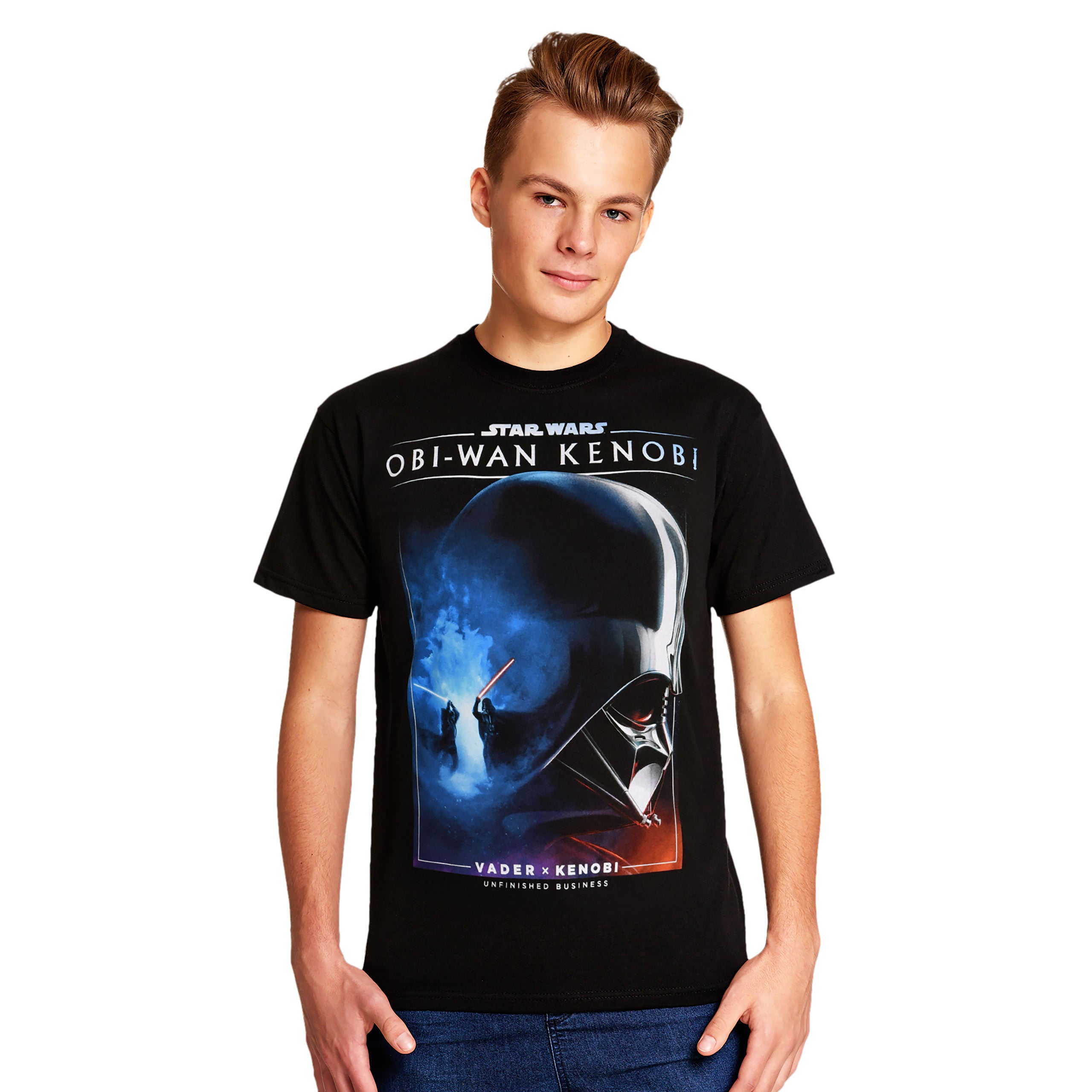 Productafbeelding Star Wars - Obi-Wan Kenobi Unfinished Business T-Shirt zwart