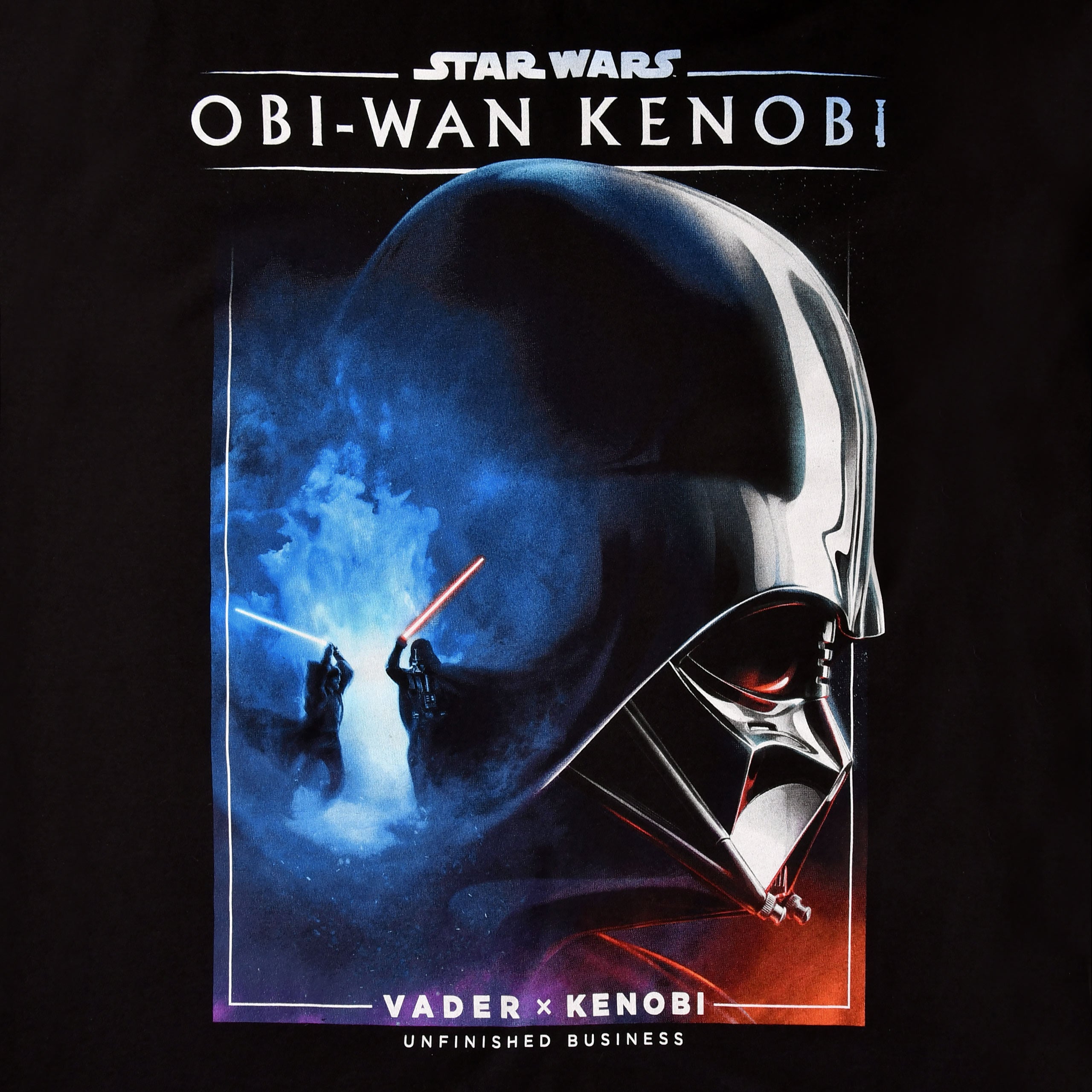 Productafbeelding Star Wars - Obi-Wan Kenobi Unfinished Business T-Shirt zwart