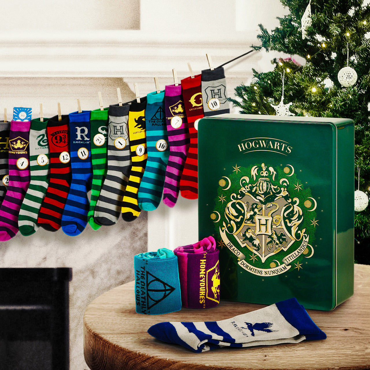 Productafbeelding Harry Potter - Sokken Adventskalender om te vullen