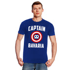 Productafbeelding Captain Bavaria T-shirt voor Captain America fans blauw