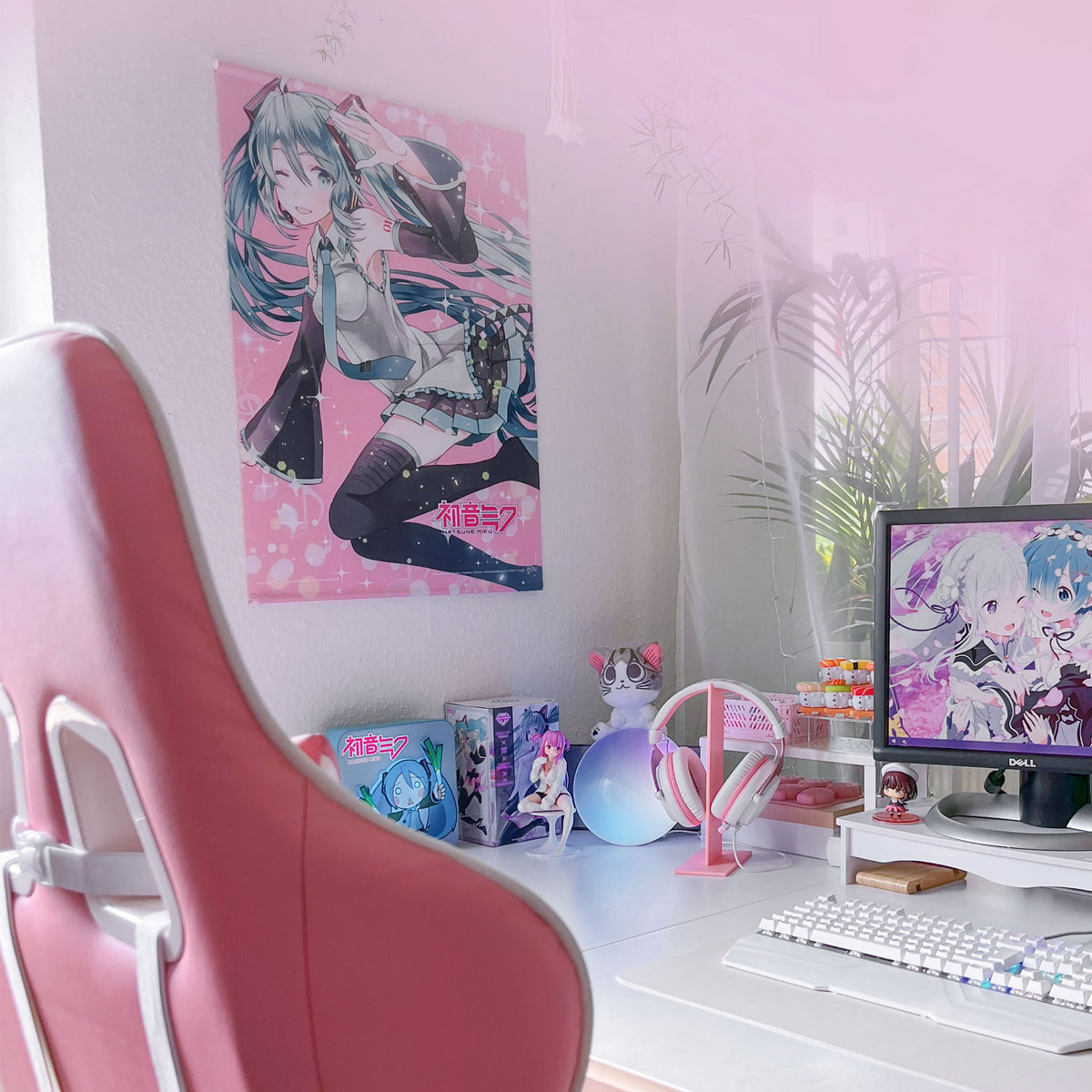 Productafbeelding Hatsune Miku - Glitter Miku Wall Scroll