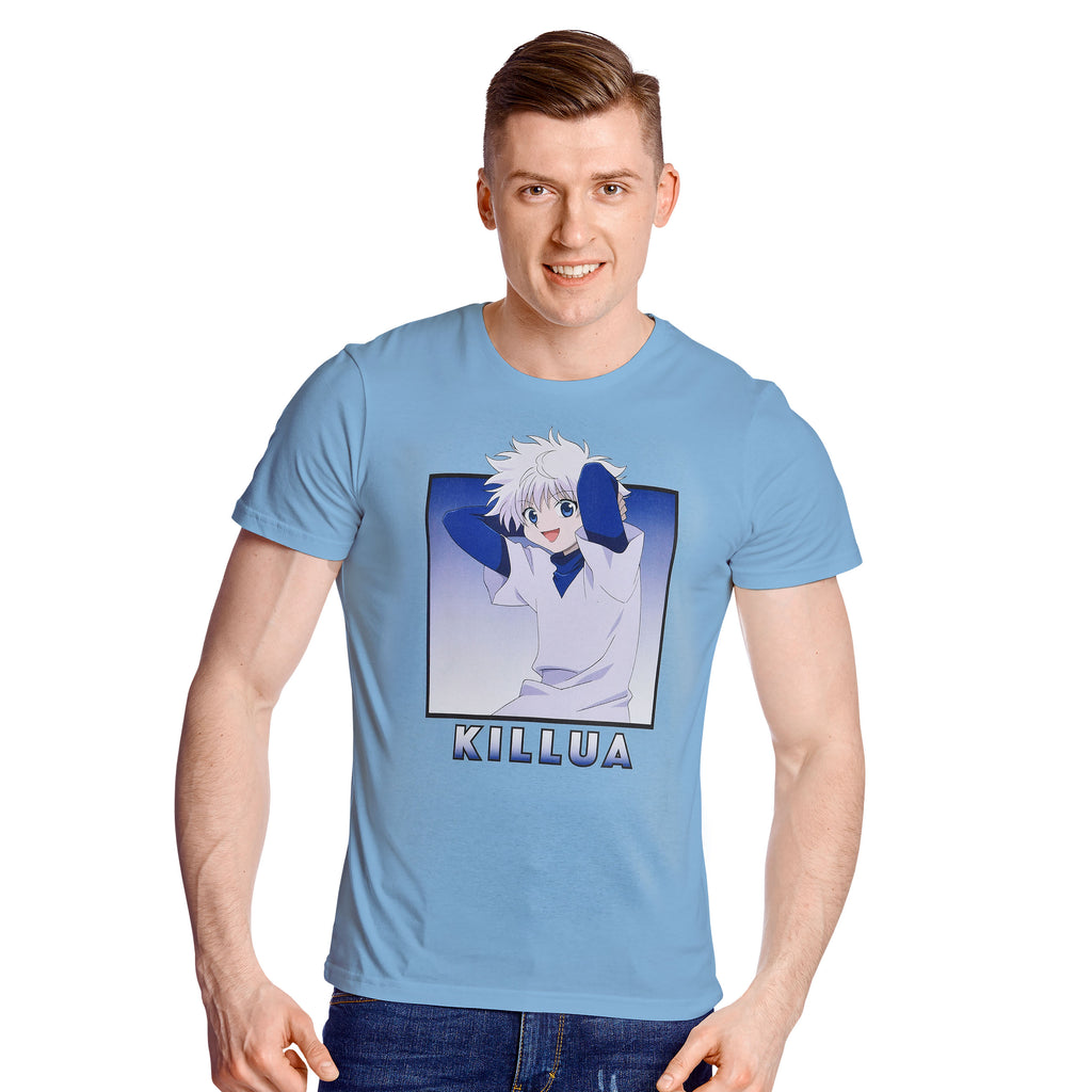Productafbeelding Hunter x Hunter - Killua T-shirt lichtblauw