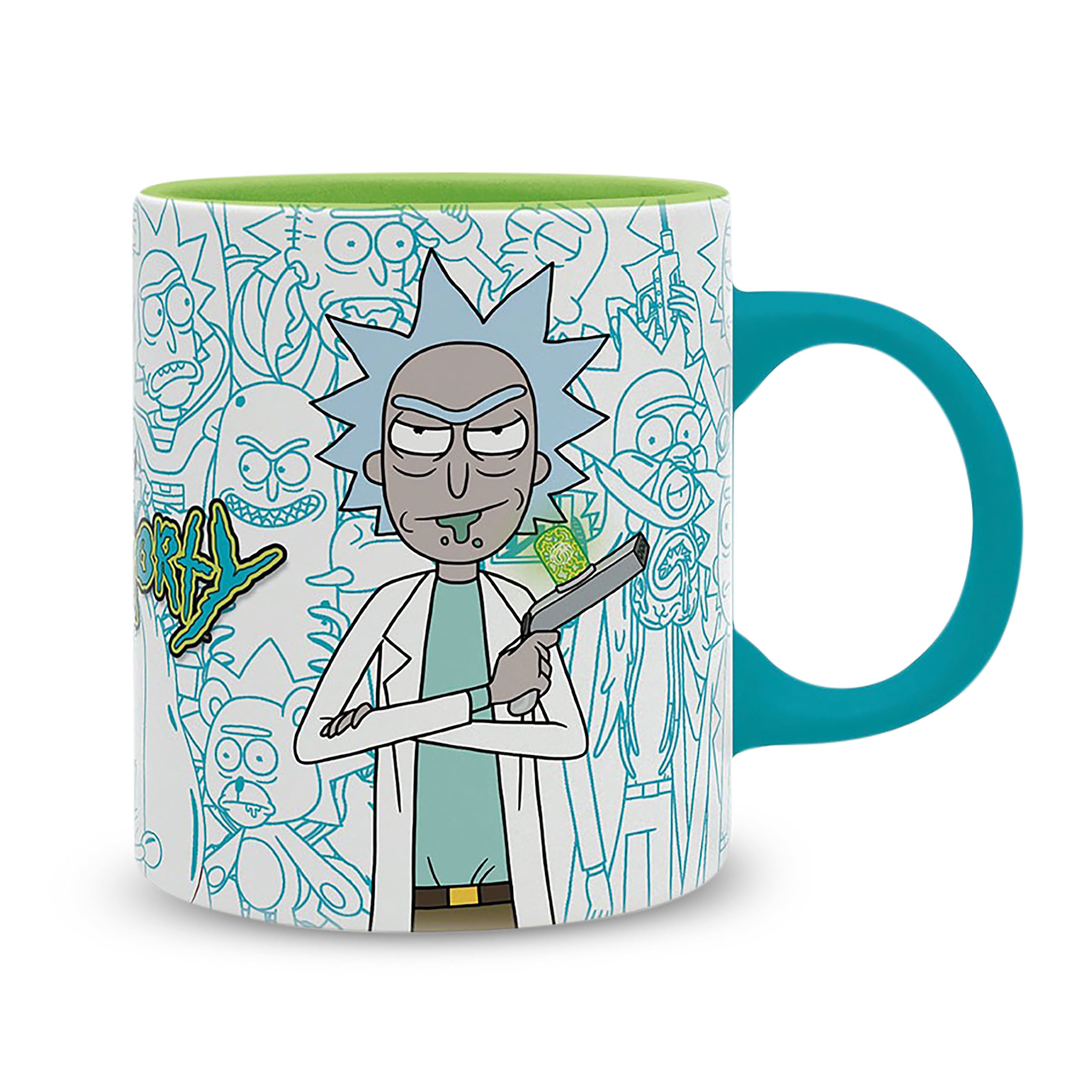 Productafbeelding Rick en Morty - Portal Mok