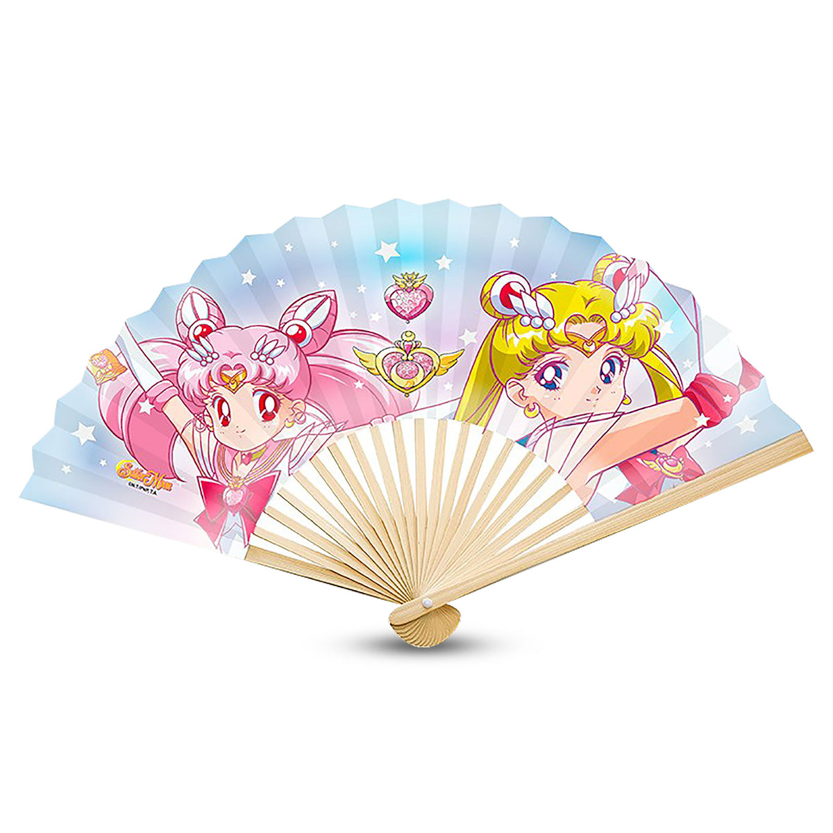 Productafbeelding Sailor Moon - Luna, Artemis en Sailor Moon Waaier