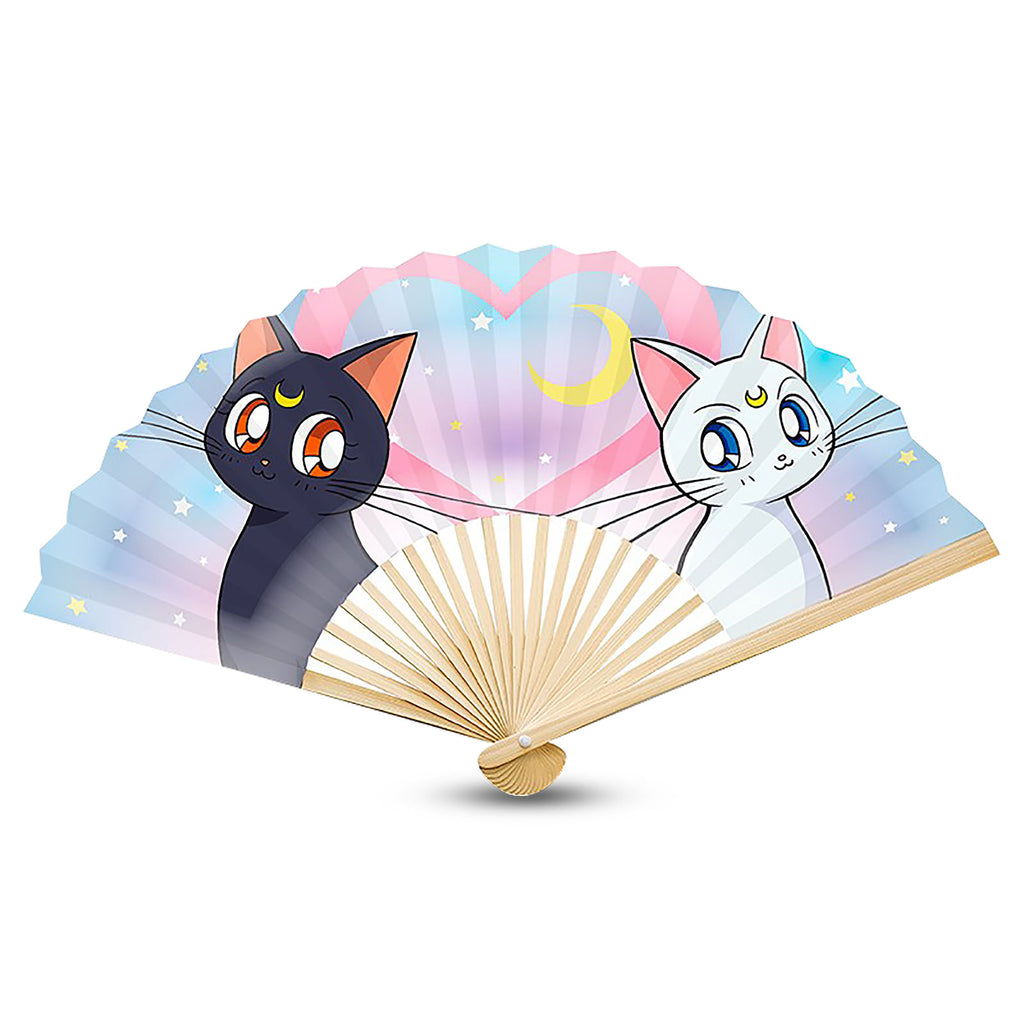Productafbeelding Sailor Moon - Luna, Artemis en Sailor Moon Waaier