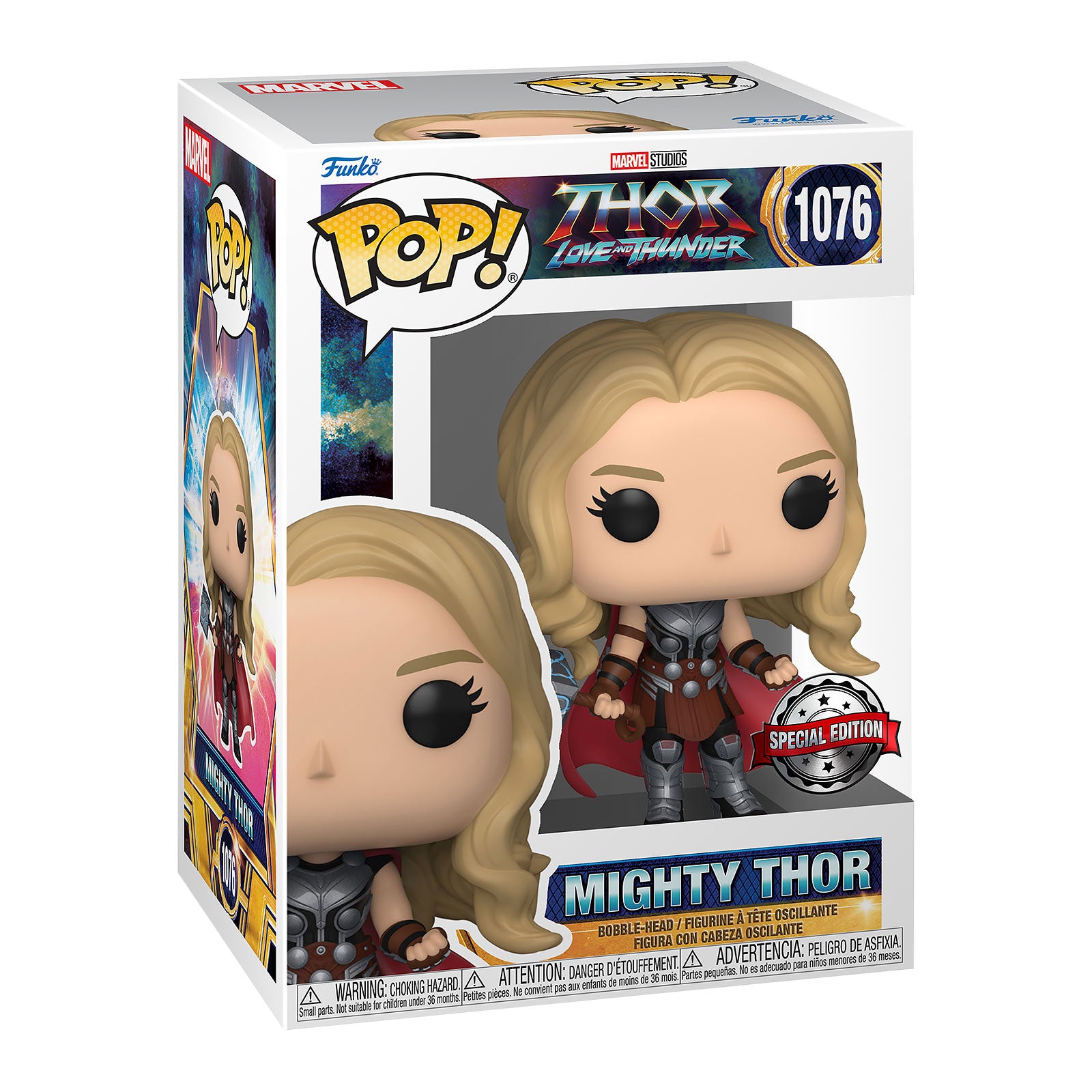 Productafbeelding Thor: Love and Thunder - Mighty Thor Funko Pop Bobblehead Figuur