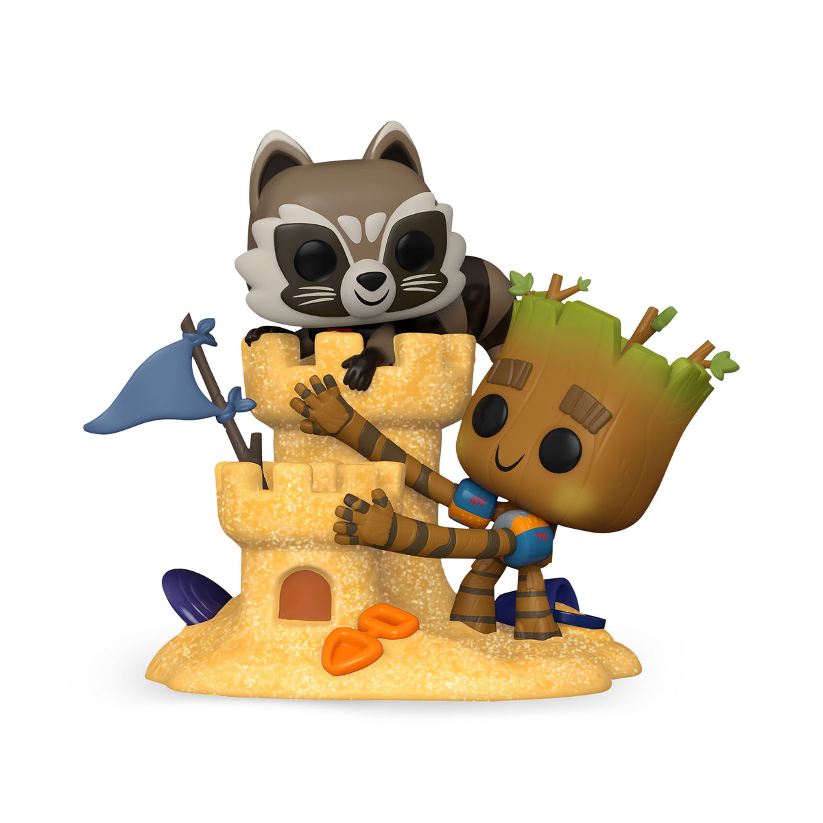 Productafbeelding Guardians of the Galaxy - Groot & Rocket Raccoon Funko Pop Figuur