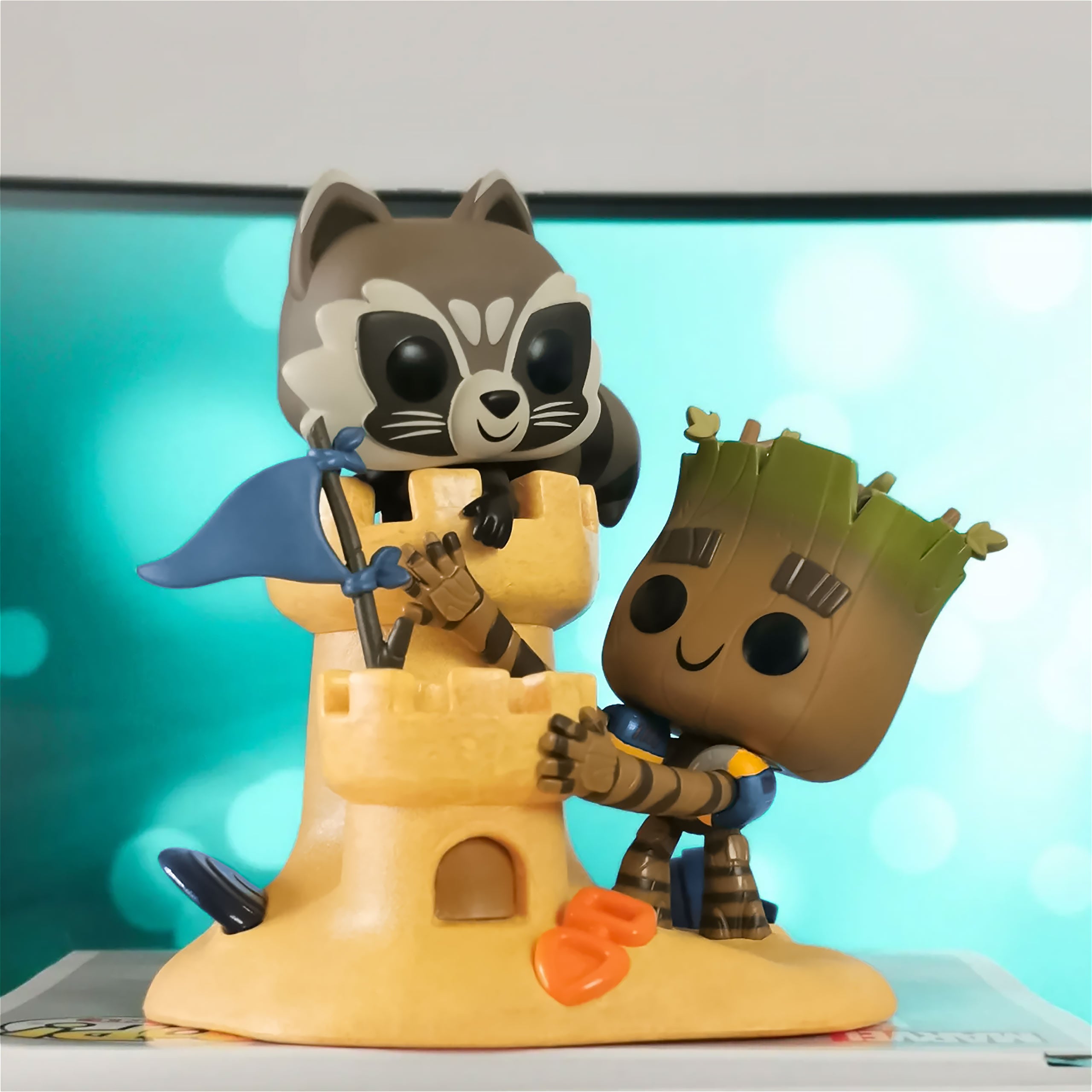 Productafbeelding Guardians of the Galaxy - Groot & Rocket Raccoon Funko Pop Figuur
