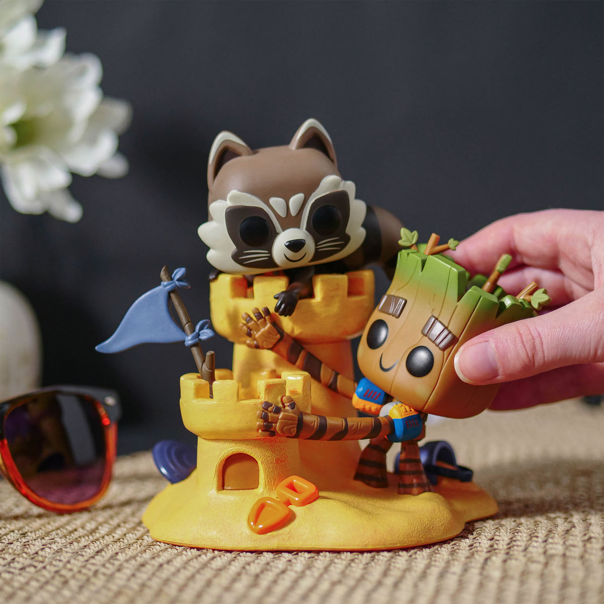 Productafbeelding Guardians of the Galaxy - Groot & Rocket Raccoon Funko Pop Figuur