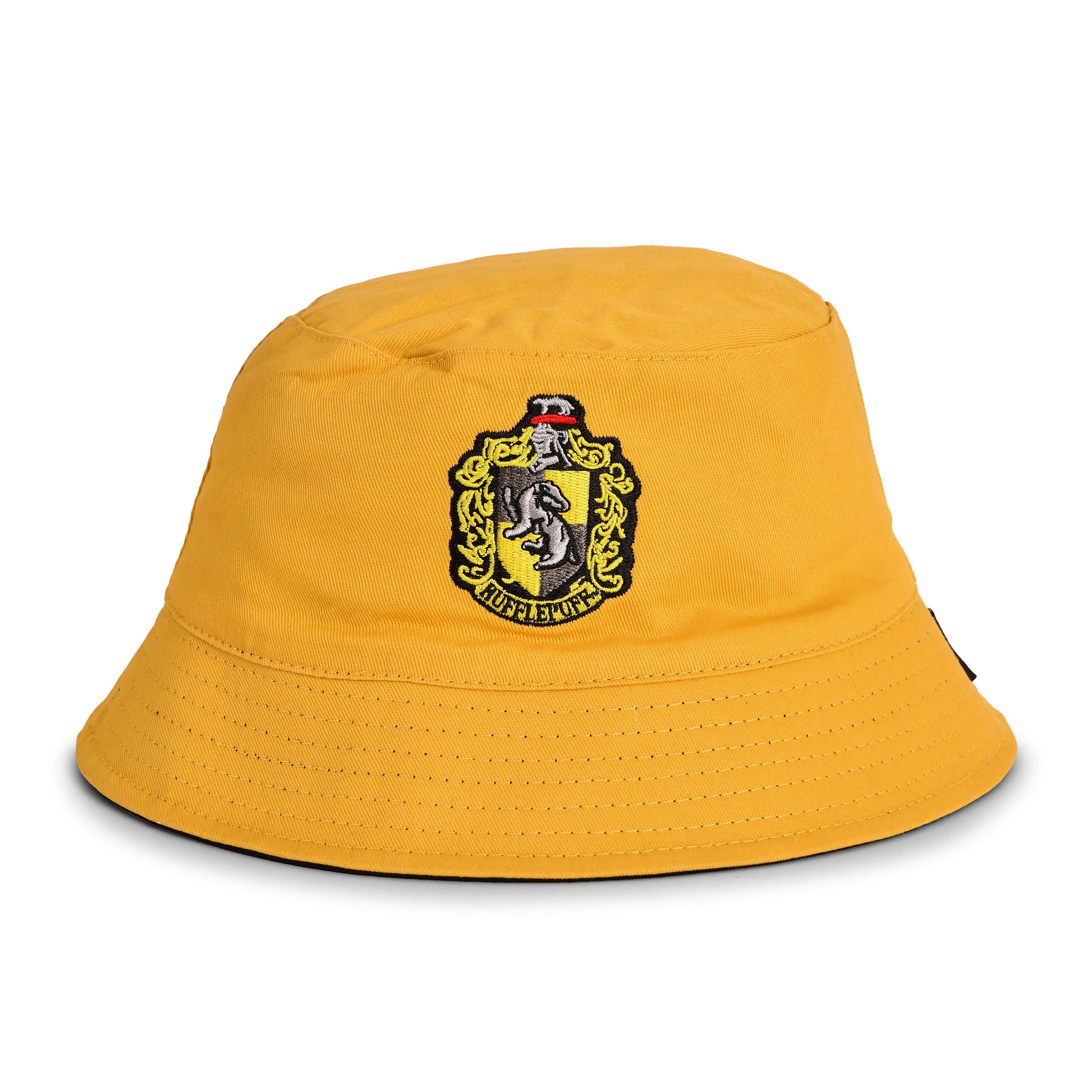 Productafbeelding Hufflepuff Wapen Hoed met Omkeerbaar Motief - Harry Potter