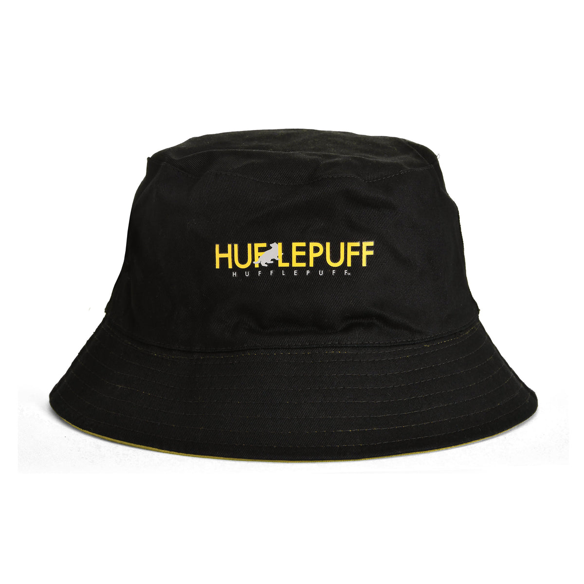 Productafbeelding Hufflepuff Wapen Hoed met Omkeerbaar Motief - Harry Potter