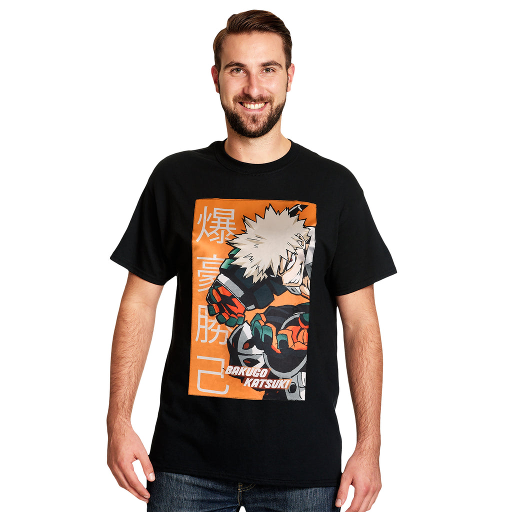 Productafbeelding My Hero Academia - Bakugo Katsuki T-shirt zwart