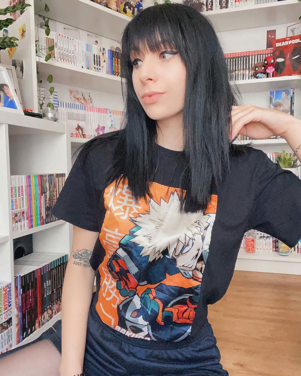 Productafbeelding My Hero Academia - Bakugo Katsuki T-shirt zwart