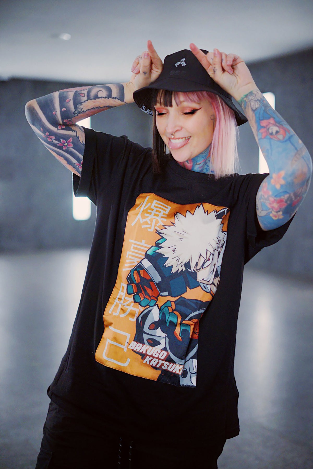 Productafbeelding My Hero Academia - Bakugo Katsuki T-shirt zwart