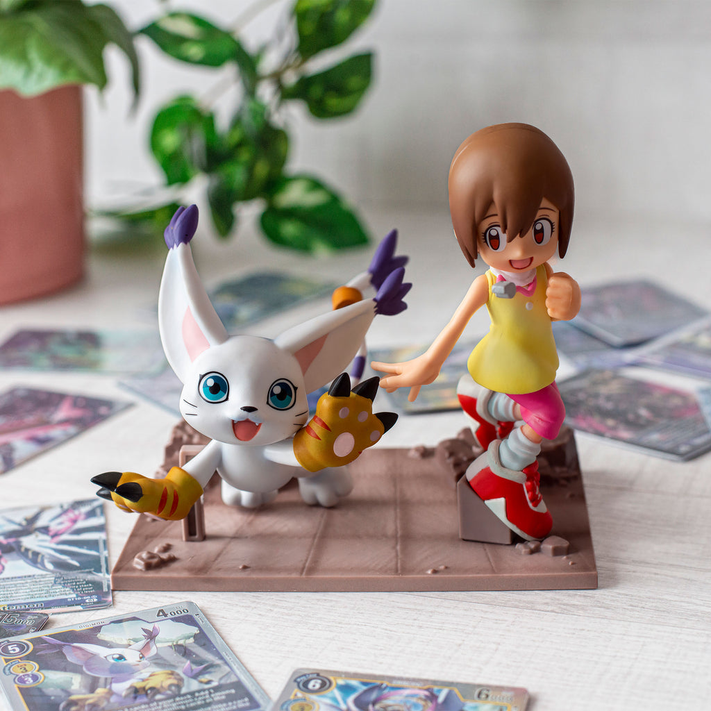 Productafbeelding Digimon Adventure - Gatomon & Kari Figuurtjes Set