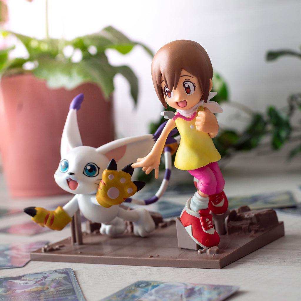 Productafbeelding Digimon Adventure - Gatomon & Kari Figuurtjes Set